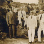 Da esq. para dir.: Cel. Horta Barbosa, Severino Sombra, Major Silvestre e Dr. Pedro Calado