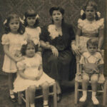 Beatriz - 1ª esposa, com seus filhos